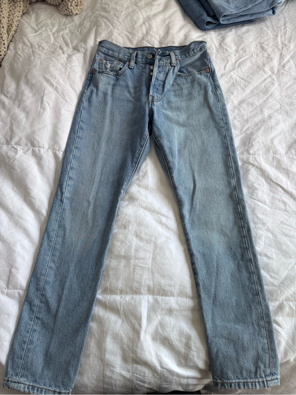 Levi's Light Blue Skinny Jeans